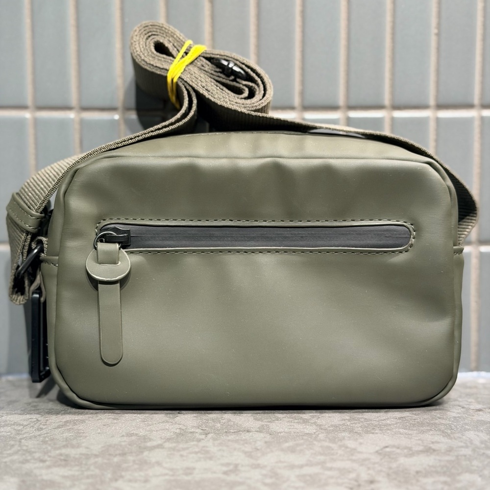 Zara Olive Green Men's Crossbody Bag